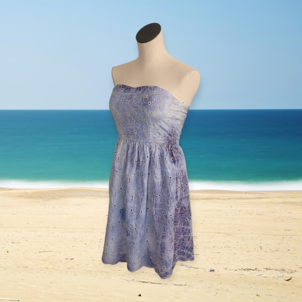 Reworked Strapless Sun Dress